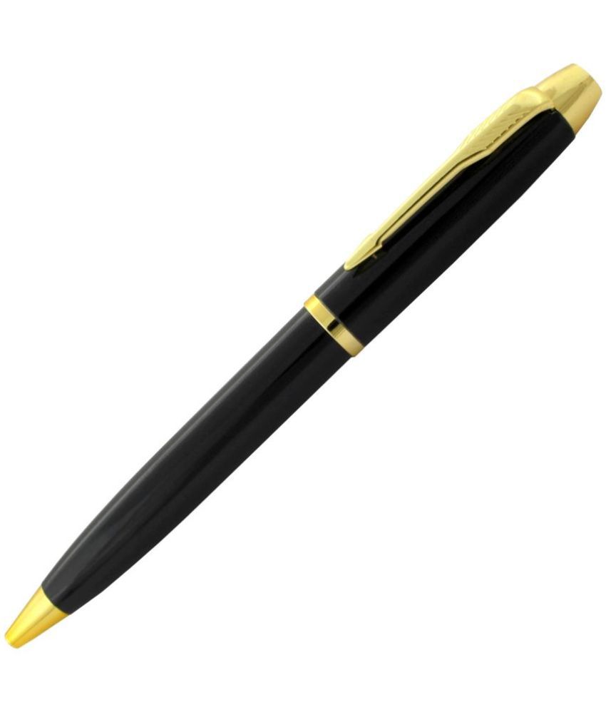     			KK CROSI Premium Metal Pen in Black Colour Body Ball Pen