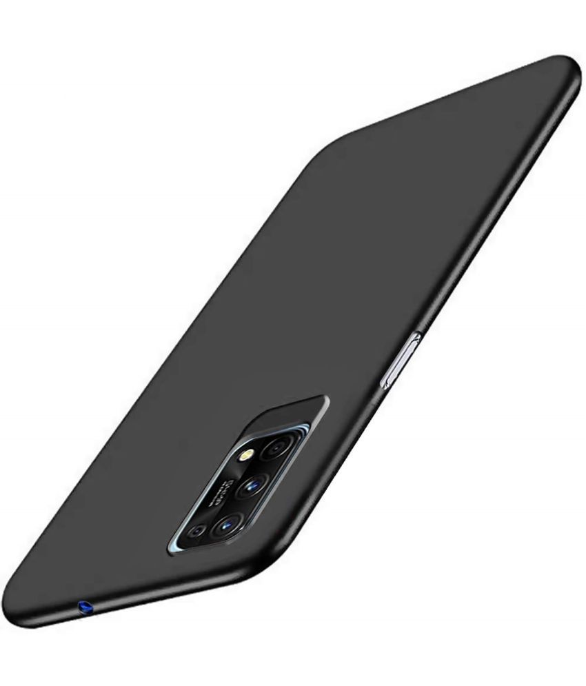     			Spectacular Ace Black Plain Cases For Oppo F19 Pro Plus - Pack of 1