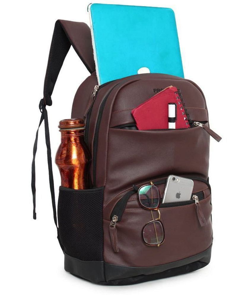     			Wesley 40 Ltrs Brown Backpack