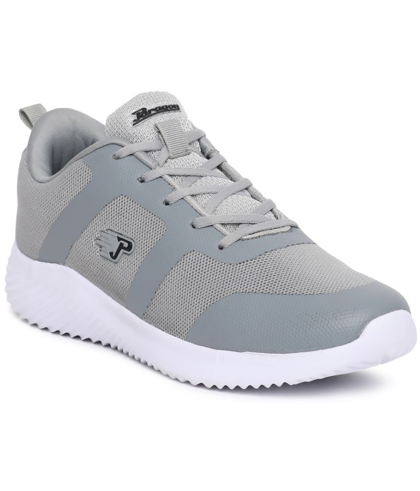     			Paragon Gray Men's Sports Running Shoes