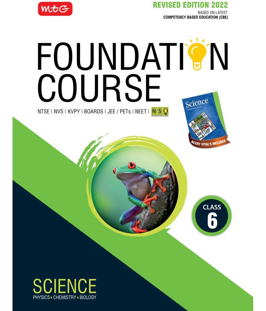     			Science Foundation Course For JEE/NEET/NSO/Olympiad-Class 6