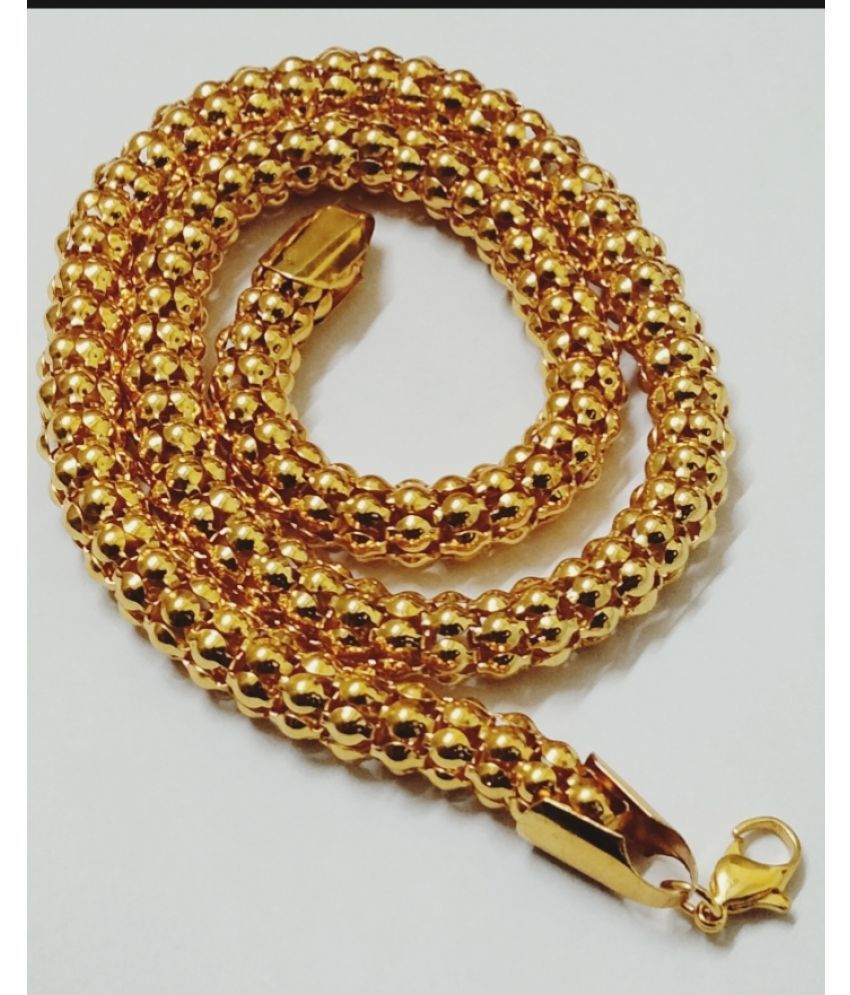     			Trendy Gold - Gold Plated Chain ( Pack of 1 )