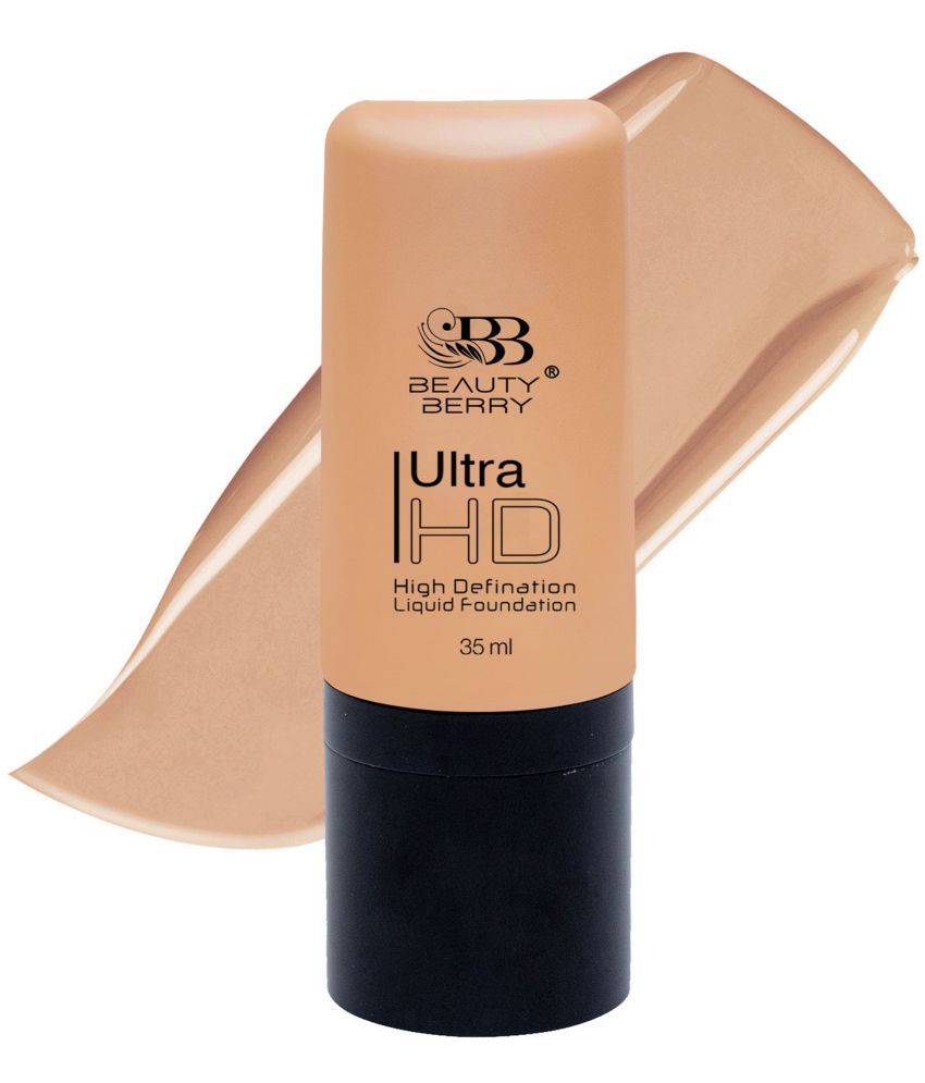     			Beauty Berry Ultra HD High Definition Liquid Foundation Oil Free Dark 35 g