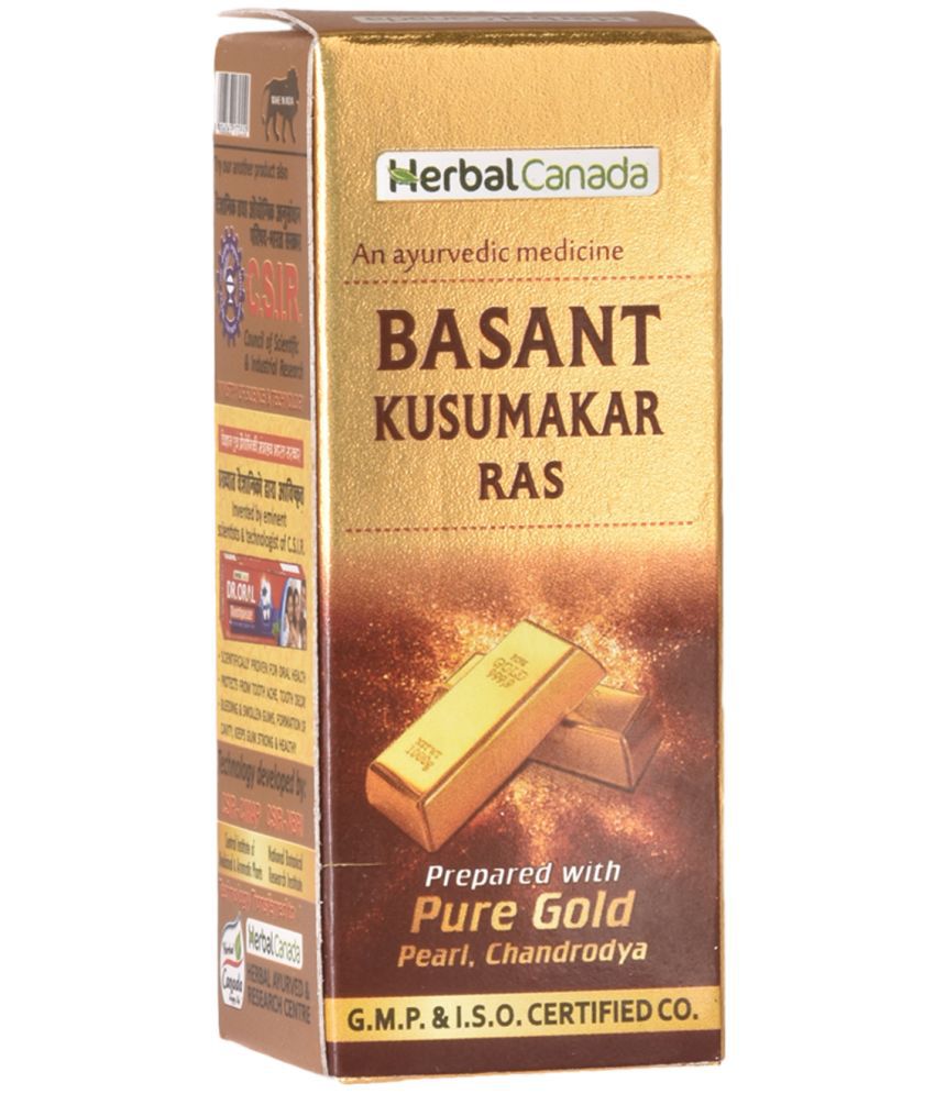 Herbal Canada Basant Kusumakar Ras | Tablet 50 no.s Pack Of 1