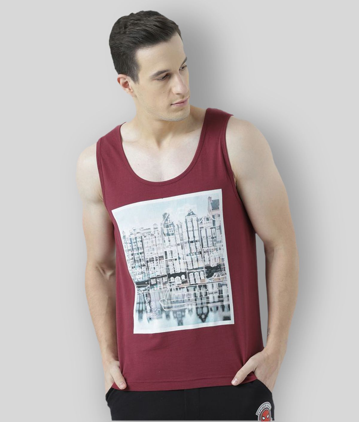 mens sleeveless t shirts 100 cotton