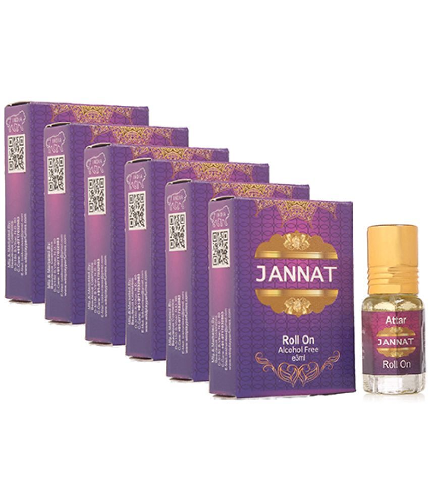     			Jannat 3ml Attar 6pc.