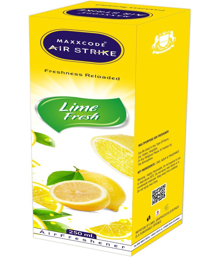     			maxxcode LIME Room Freshener Liquid 250 mL