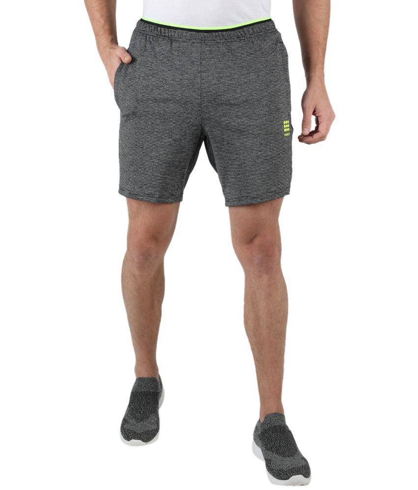     			Rock.it - Polyester Grey Men's Running Shorts ( Pack of 1 )