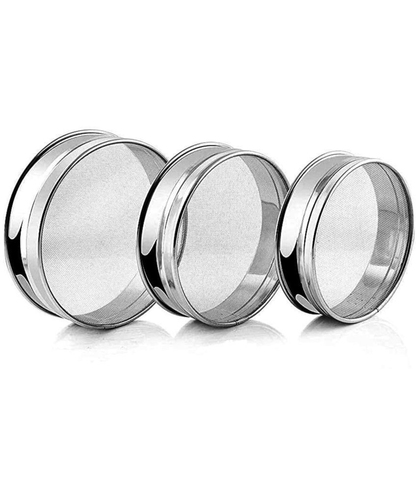     			i WARE Silver Sieves 3 Pc