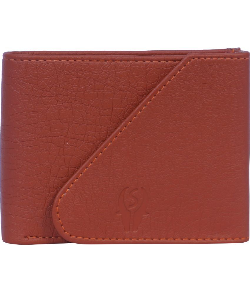     			samtroh - PU TAN Men's Regular Wallet ( Pack of 1 )