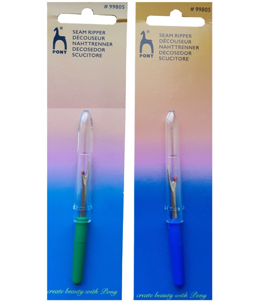     			Pony Brand Sewing Seam Ripper (Pack of 2)