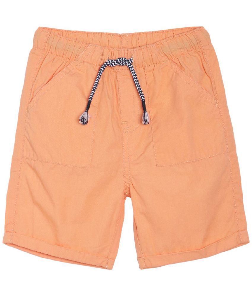     			MINI KLUB Baby Boy Orange Shorts