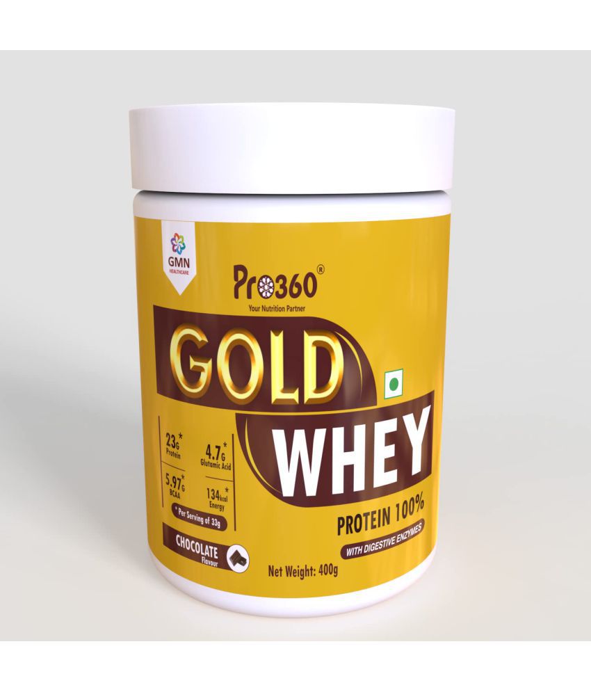 PRO360 Gold Whey Protein Concentrate 400 gm