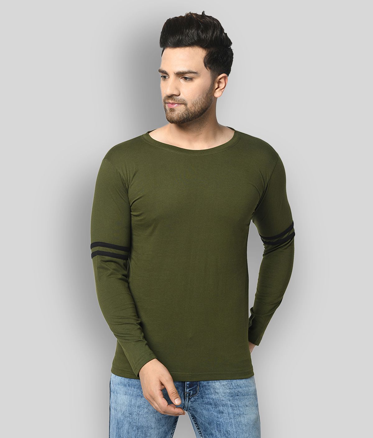     			SIDKRT - Multicolor Cotton Regular Fit Men's T-Shirt ( Pack of 1 )