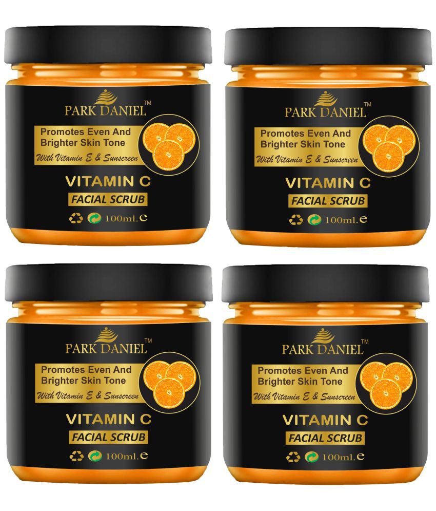     			Park Daniel  Vitamin-C Facial Scrub and  Glowing Skin Care  Day Cream 100 ml Pack of 4