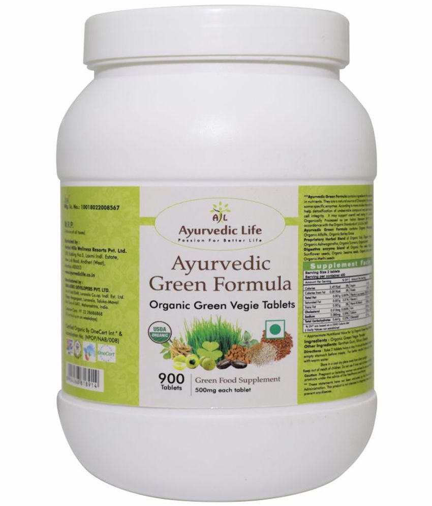     			Ayurvedic Life Green Formula Tablet 900 no.s Pack Of 1