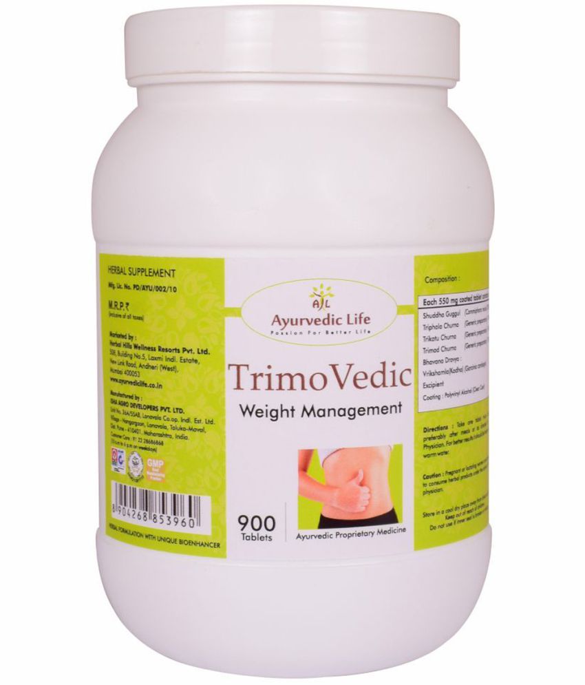     			Ayurvedic Life TRIMO VEDIC Tablet 900 no.s Pack Of 1