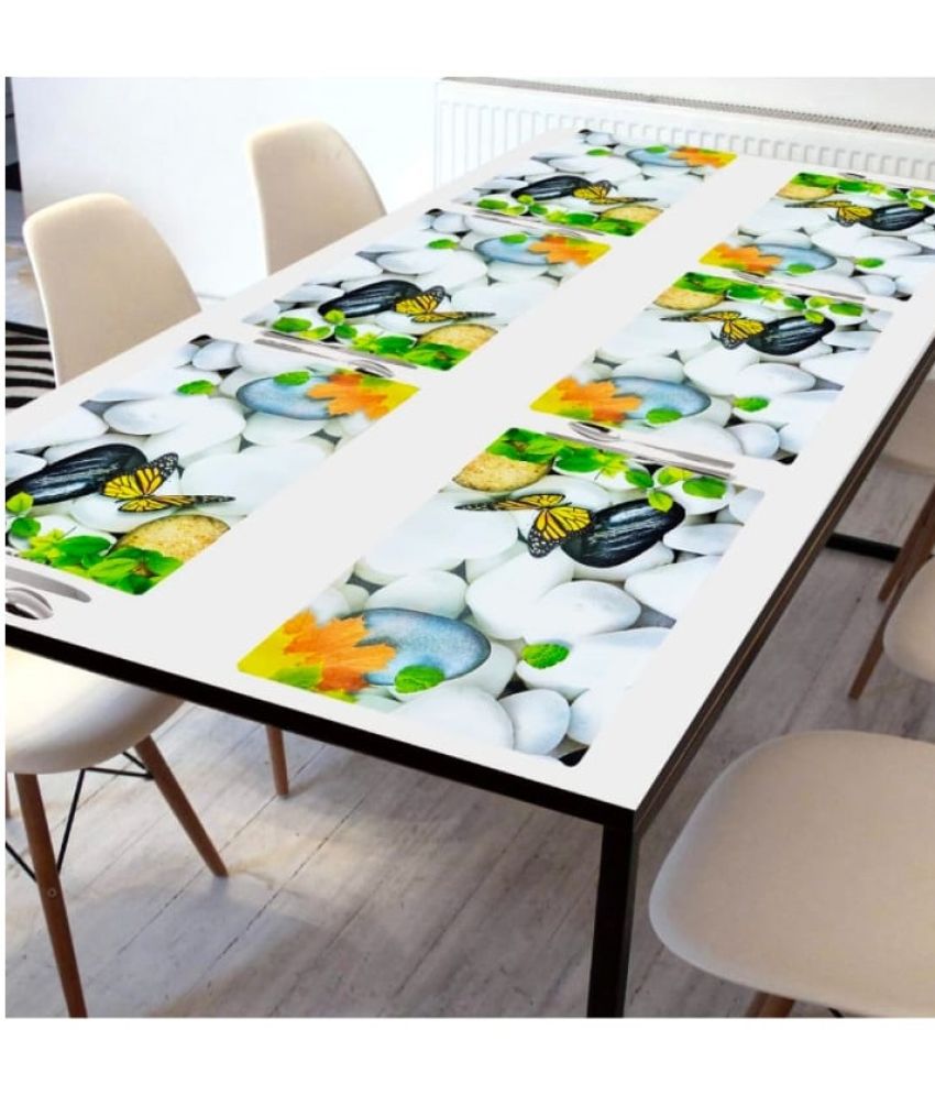     			Revexo Set of 6 PVC Table Mats