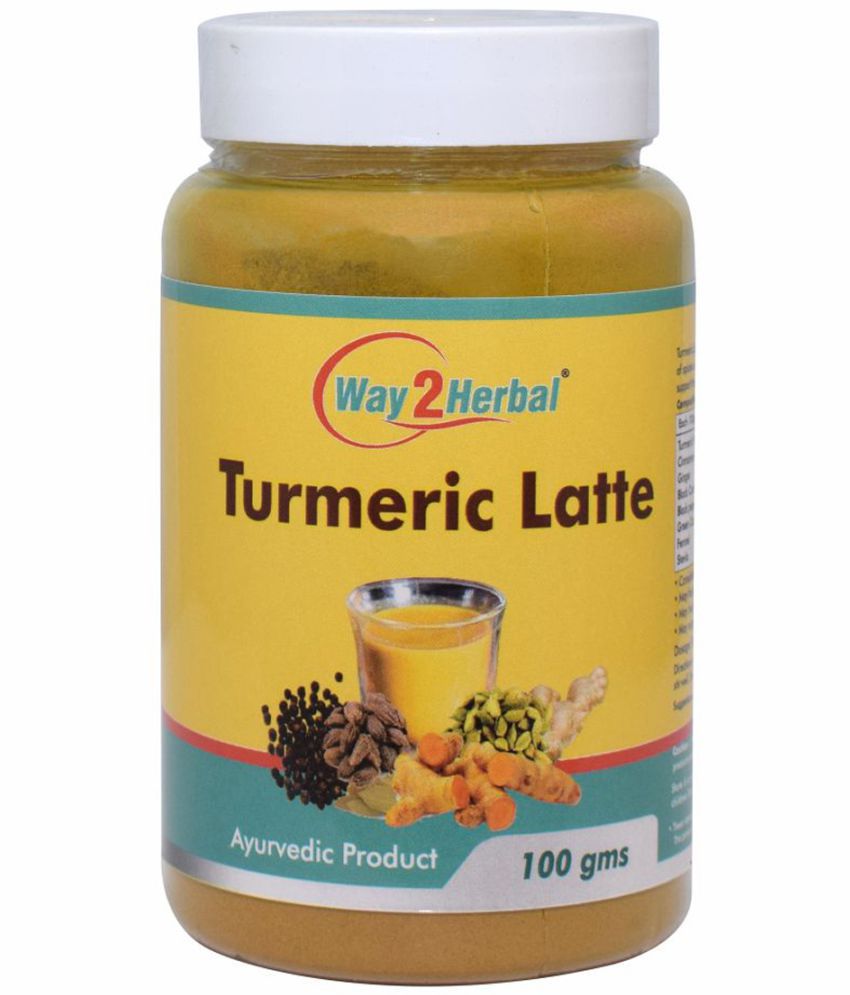     			Way2Herbal Turmeric Latte Powder 100 gm Pack Of 1