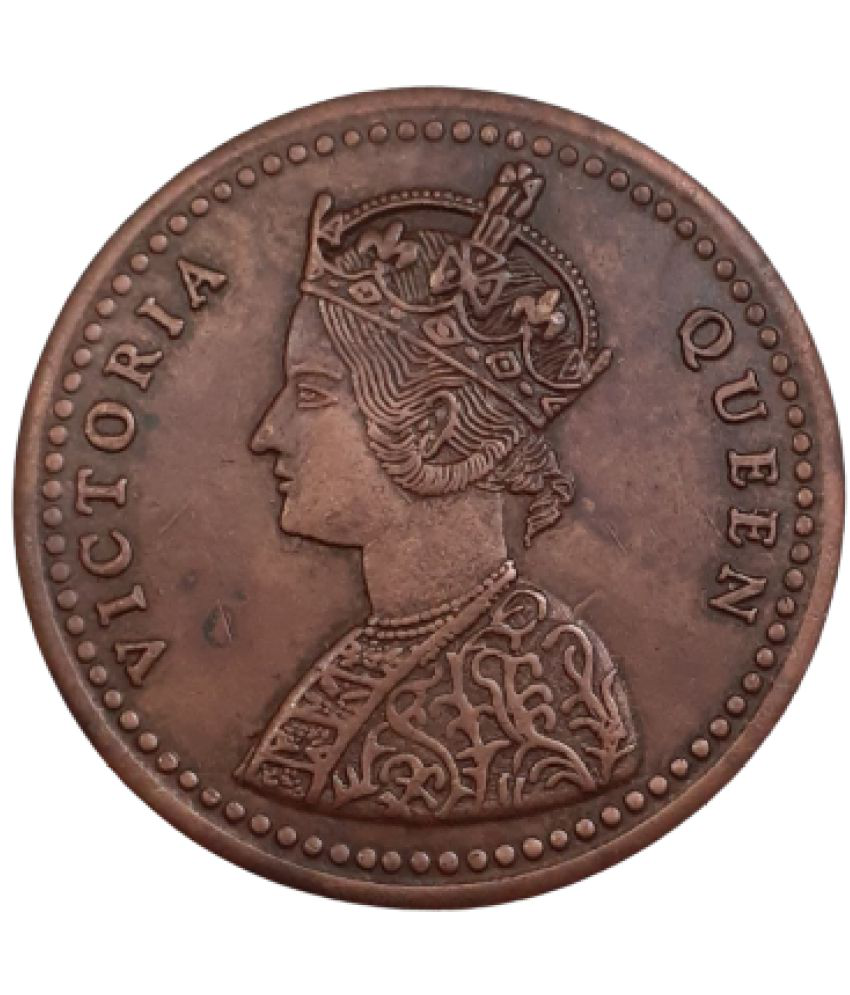     			EXTREMELY RARE OLD VINTAGE ONE ANNA EAST INDIA COMPANY 1818 VICTORIA QUEEN BEAUTIFUL 50gm BIG SIZE TOKEN COIN