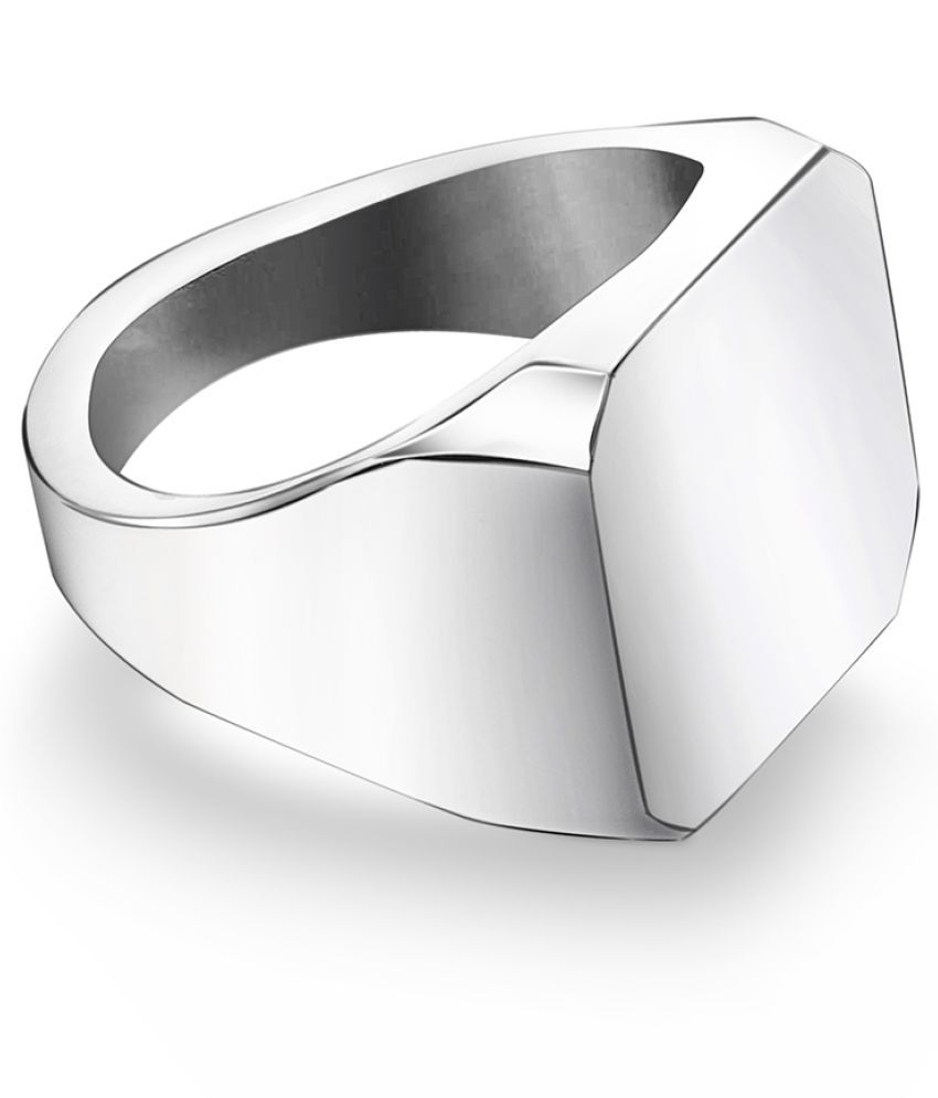     			Mikado Alloy Stylish Silver Ring For Men And Boys