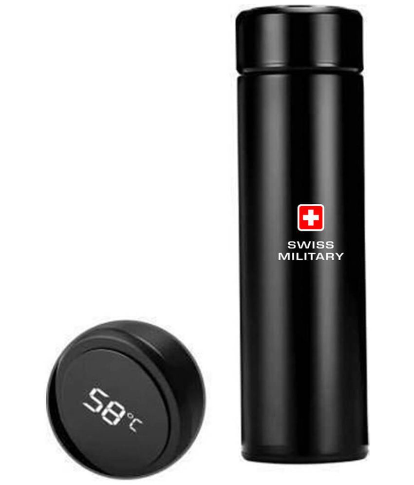     			Swiss Military SMF5 Steel Flask - 475 ml