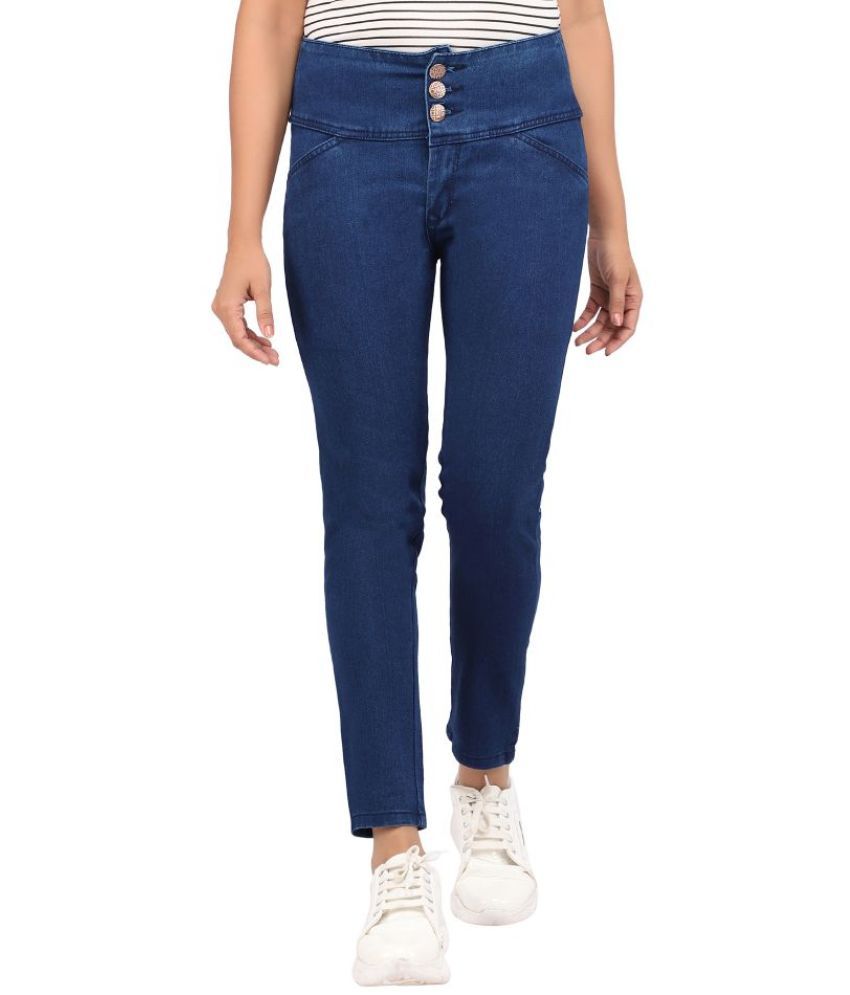     			AngelFab Denim Jeans - Blue