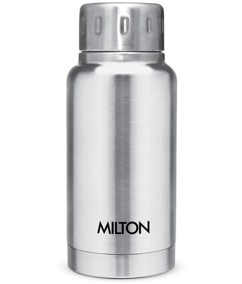     			Milton Elfin 160 Thermosteel Hot and Cold Water Bottle, 160 ml, Silver
