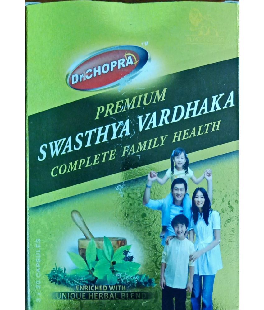     			DR CHOPRA  PREMIUM SWASTHYA VARDHAKA COMPLETE  FAMILY HEALTH CAPSULE FOR KAMVEDA