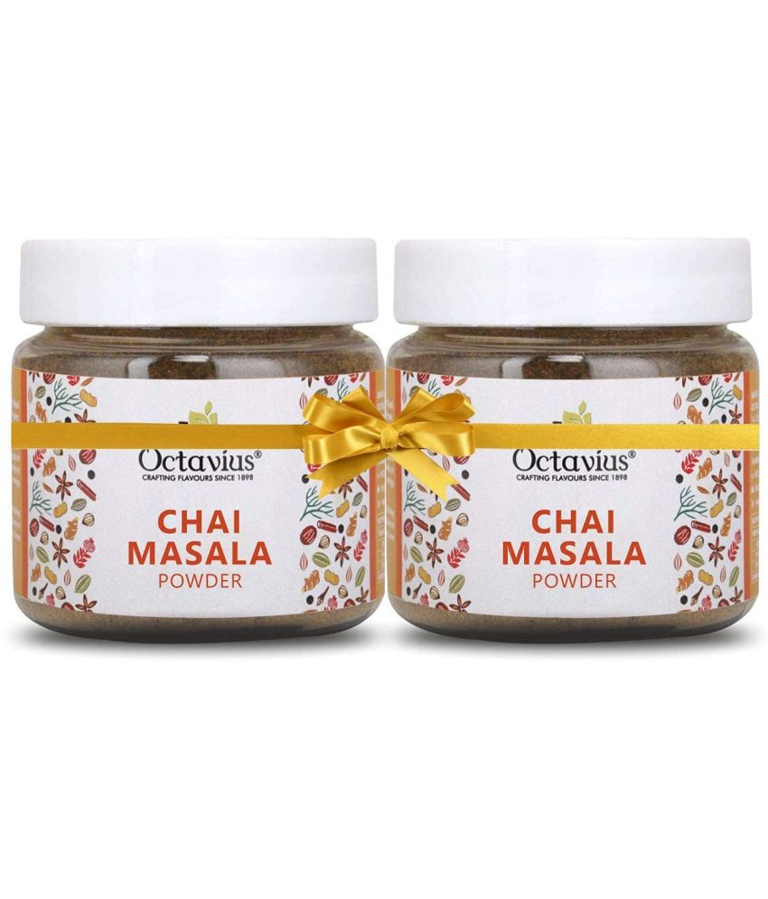     			Octavius Masala Chai Tea Powder Mixture of Spices 75 gm Pack of 2