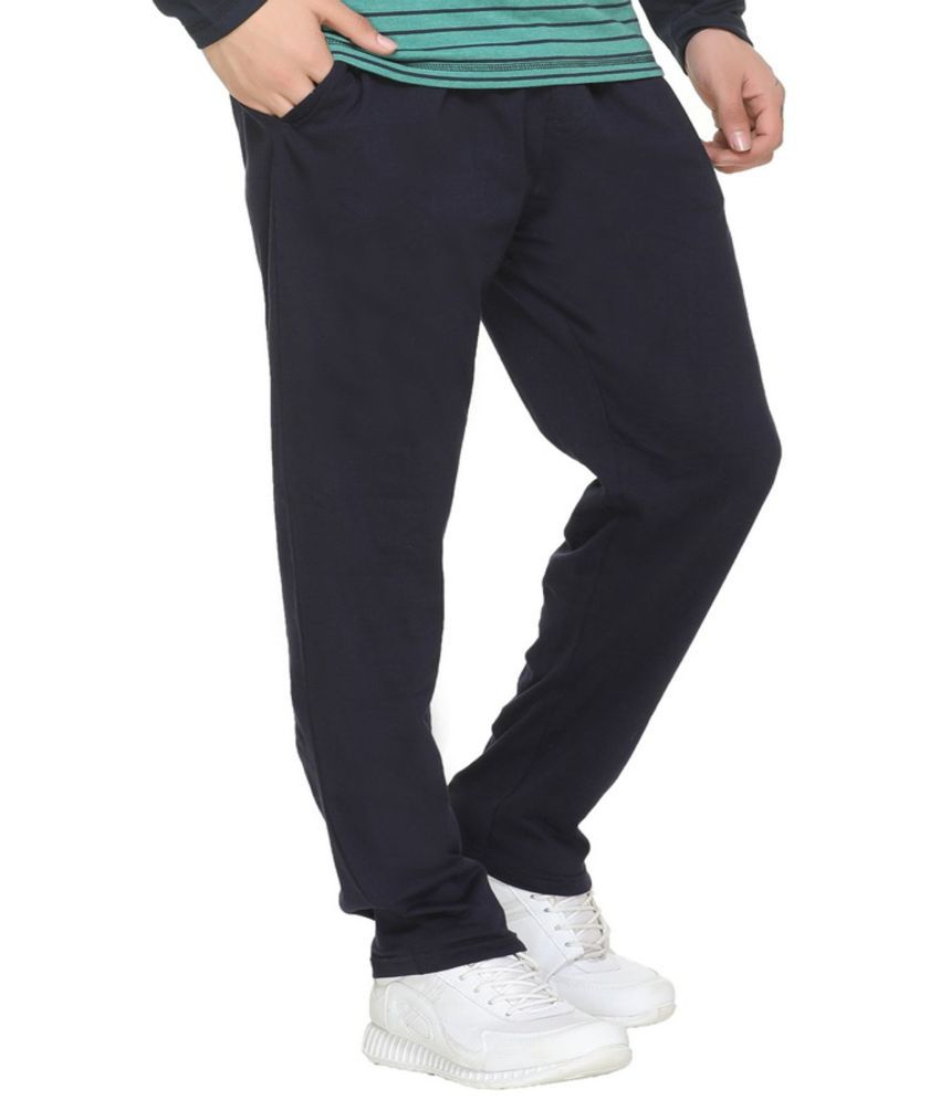     			Y & I - Navy Cotton Men's Trackpants ( Pack of 1 )