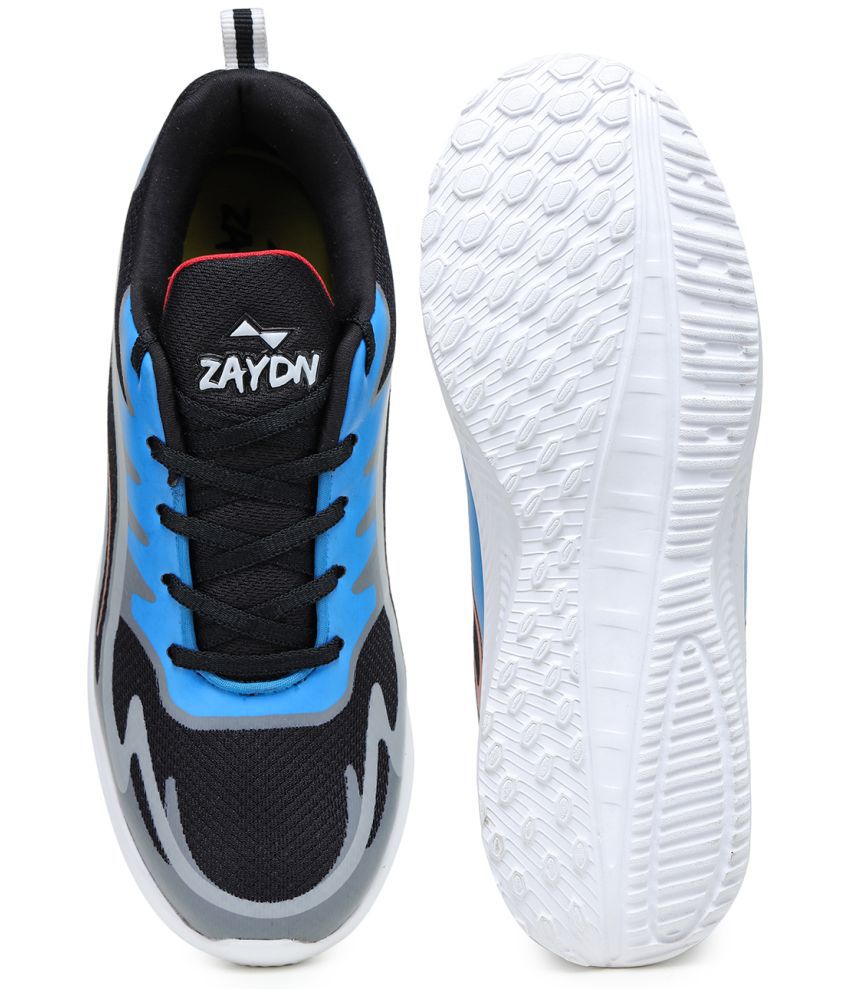 Buy ZAYDN Black Men's Sports Running Shoes Online at Best Price in ...