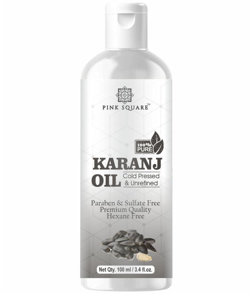     			pink square 100% Cold Pressed Pure Karanj Oil For Hair Growth 100 mL