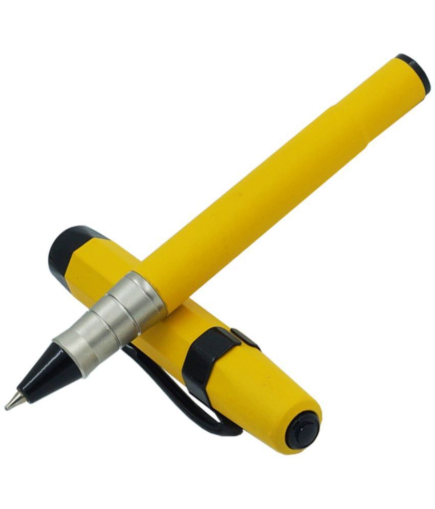     			auteur Mini Cooper Unique Yellow Color Roller Ball Pen Magnetic Cap , Stunning Best Roller Pen Gift Set For Men & Women Professional Executive Office, Nice Pens .