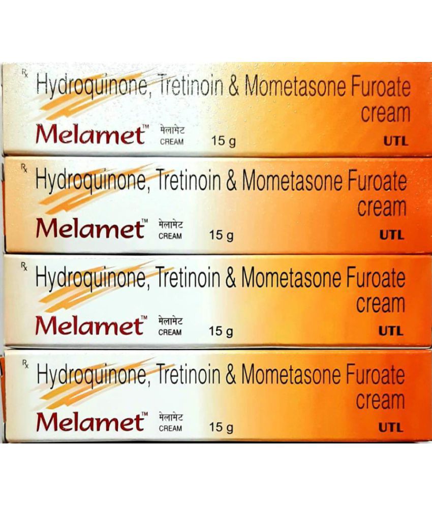     			MELAMET SKIN CREAM ( PACK OF 4) Night Cream 60 gm Pack of 4