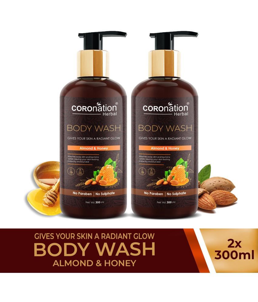     			coronation herbal  Almond and Honey  Body Wash 600 mL