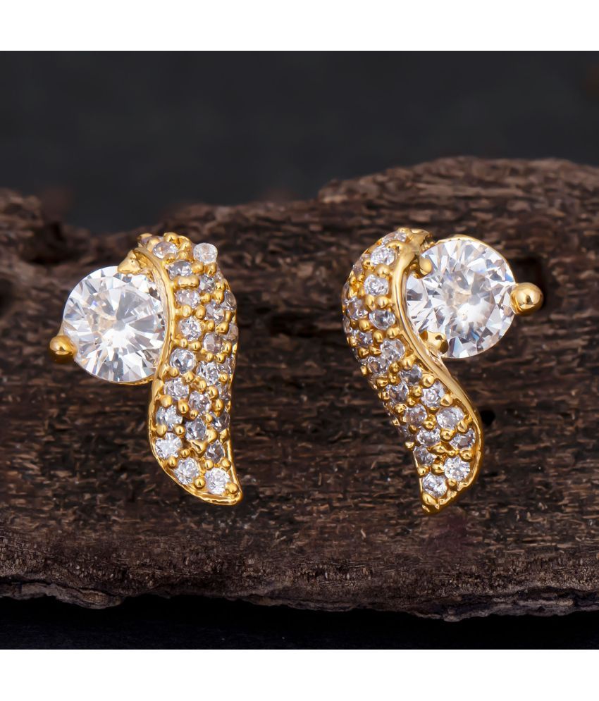     			Sukkhi Alluring Gold Plated Stud Earring For Women