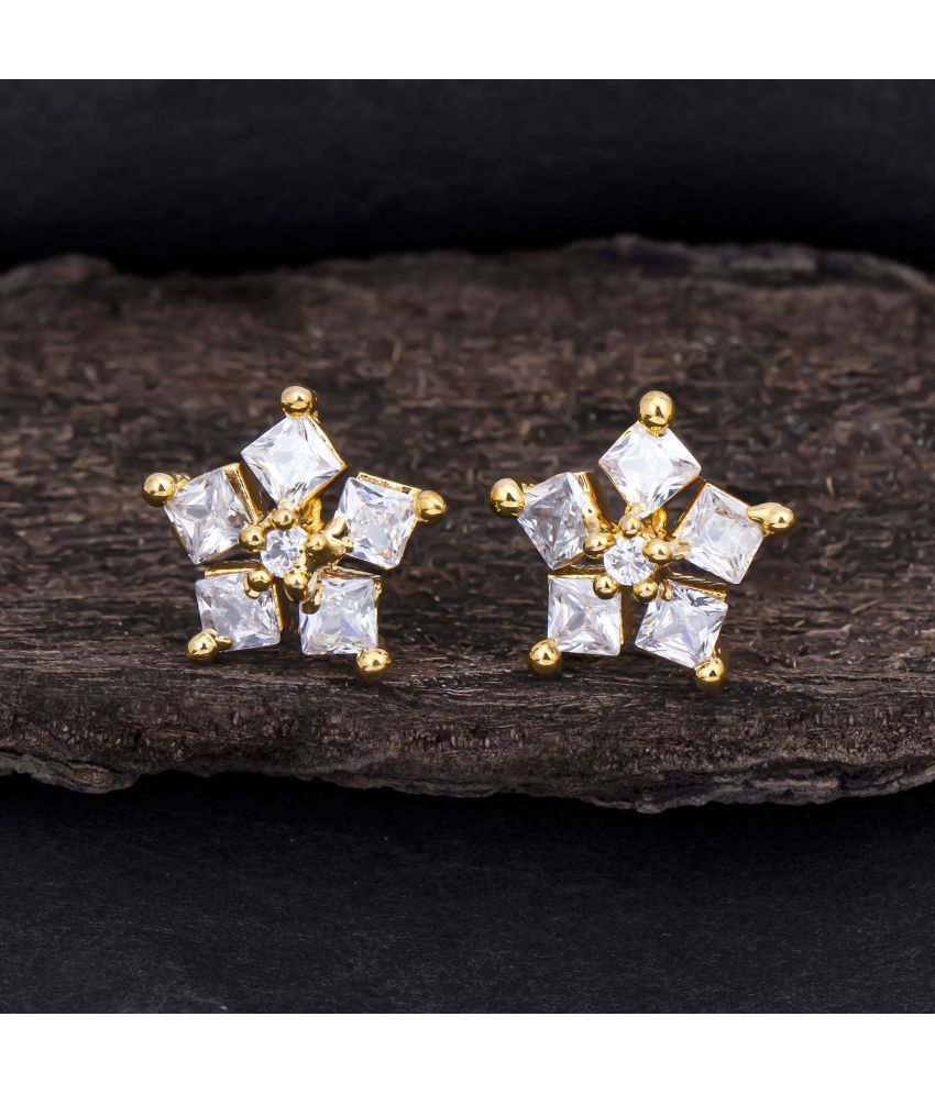     			Sukkhi Designer Gold Plated Stud Earring For Women