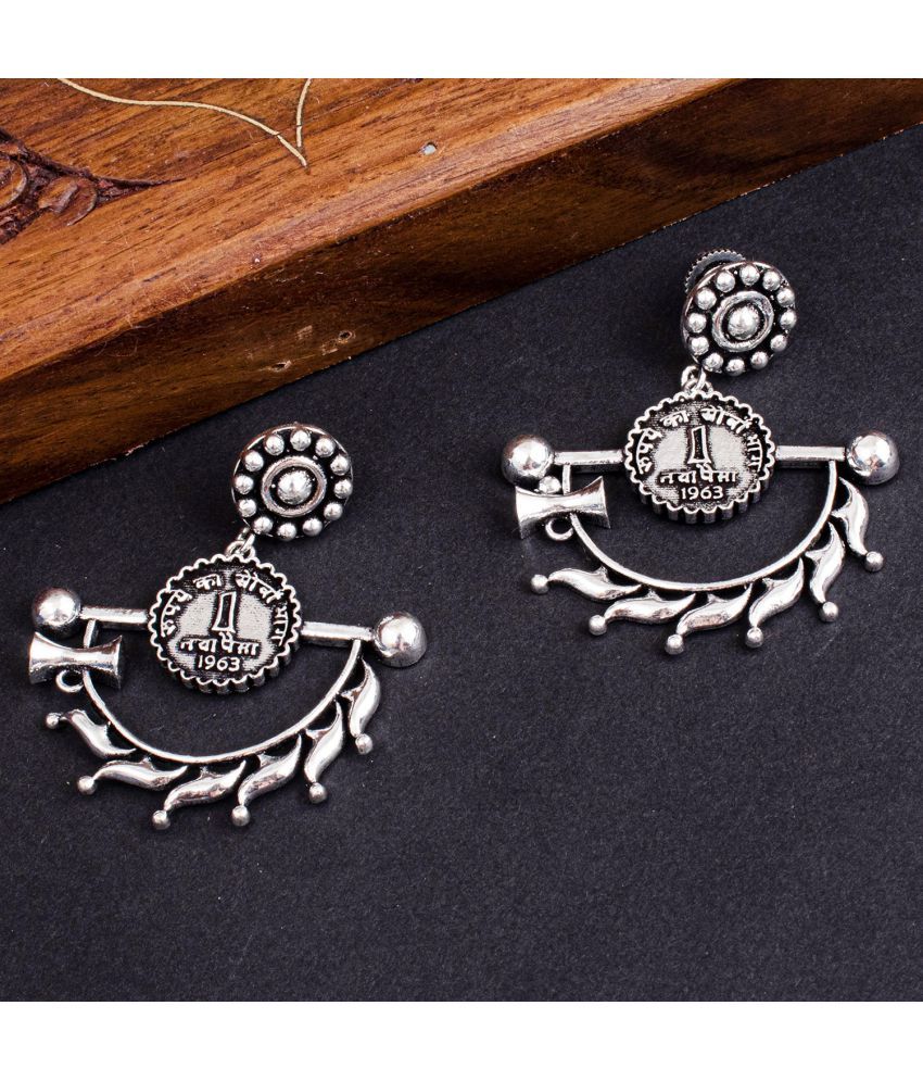     			Sukkhi Elegent Antique Oxidised Earring For Women