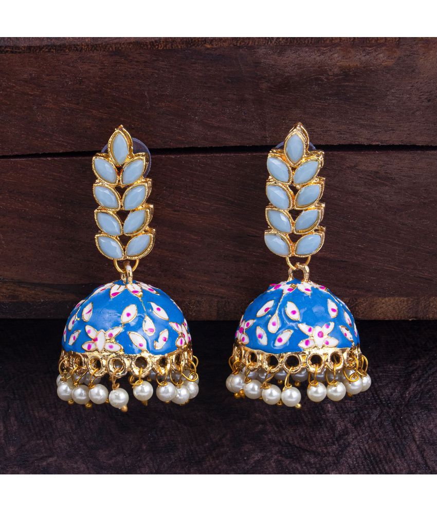     			Sukkhi Fascinating Gold Plated Jumaki Earring For Women