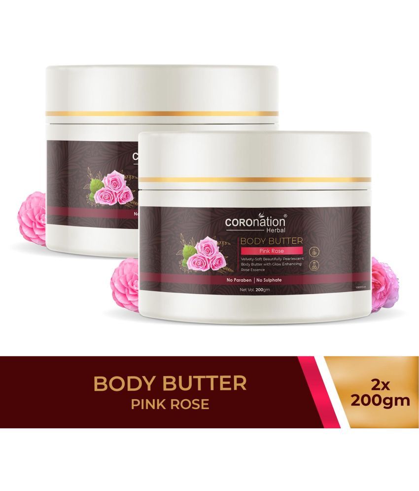     			coronation herbal  Pink Rose Body Butter  Cream