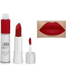 Beauty Berry Matte Lips Long Lasting Creme Lipstick 2 IN 1 Lipstick Red 12 g