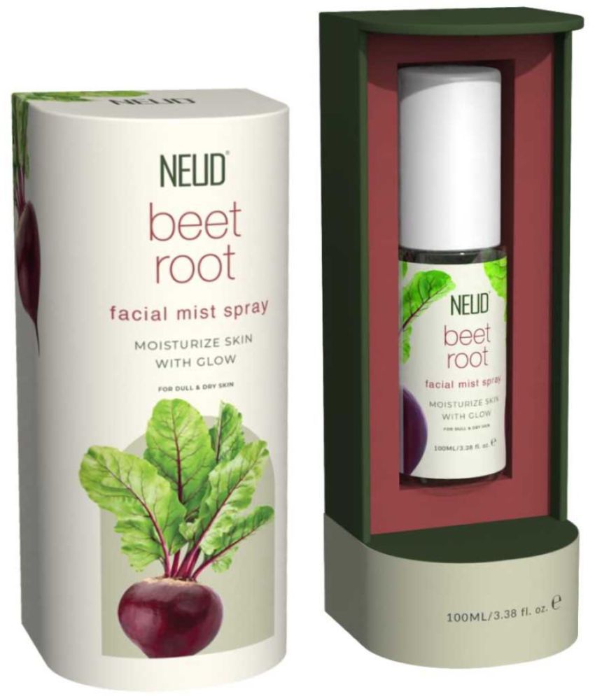     			NEUD Beet Root Facial Mist Spray For Dull and Dry Skin - 1 Pack (100 ml)