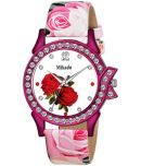 Mikado Leather Round Womens Watch