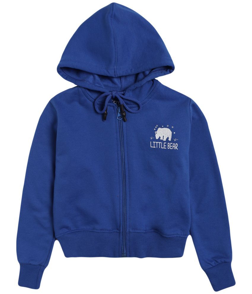     			BOYS JACKETS FRONT OPEN FULL SLEEVES SOLID ROYAL BLUE