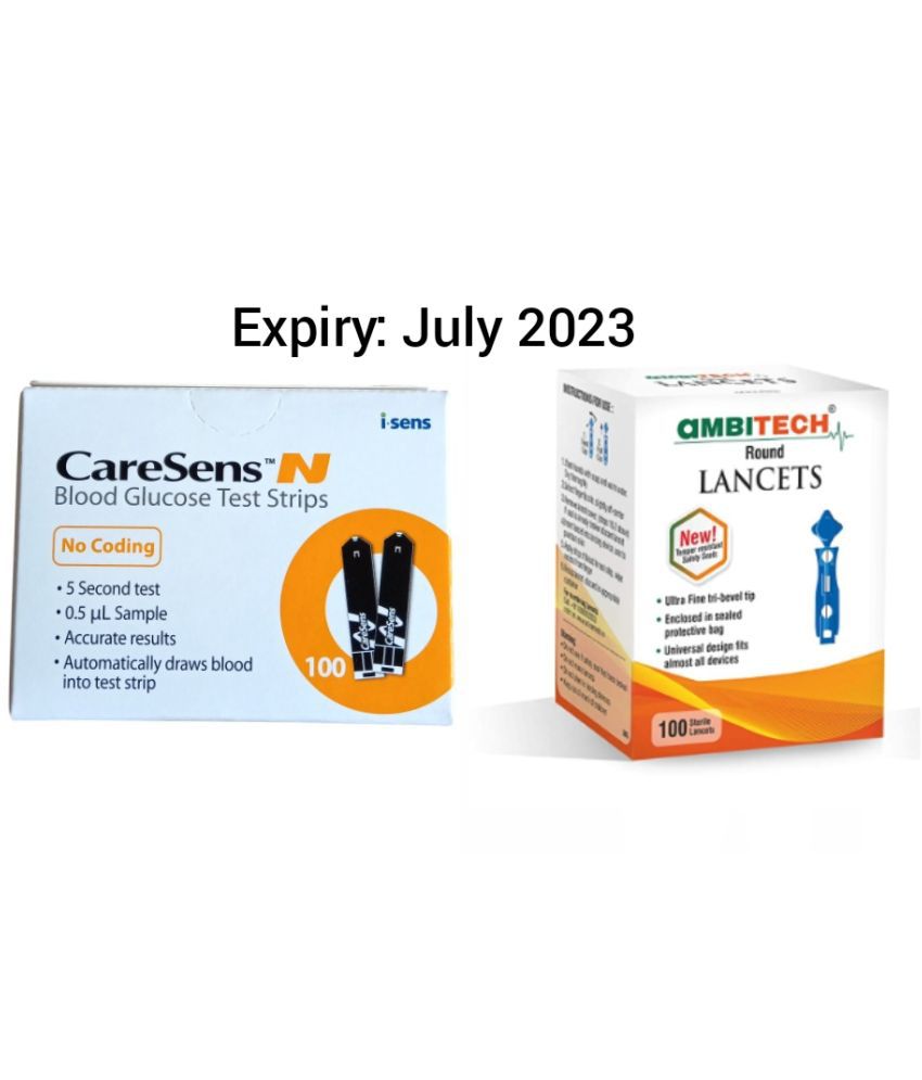     			CareSens N 100 Strips with 100 Lancets