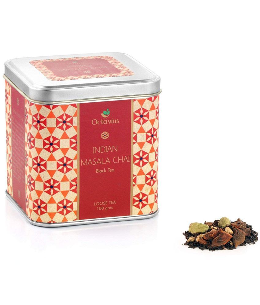     			Octavius Masala Chai Tea Loose Leaf Indian Masala 100 gm