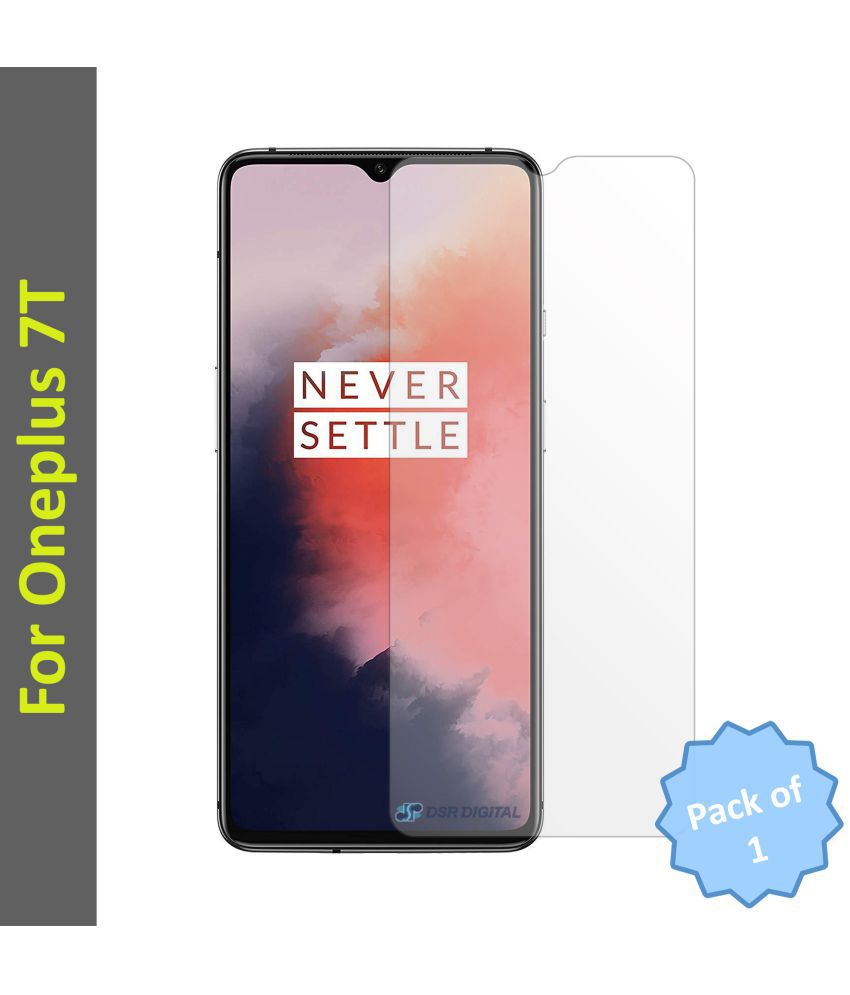 DSR Digital Tempered Glass For OnePlus 7T 0.3 Glass -
