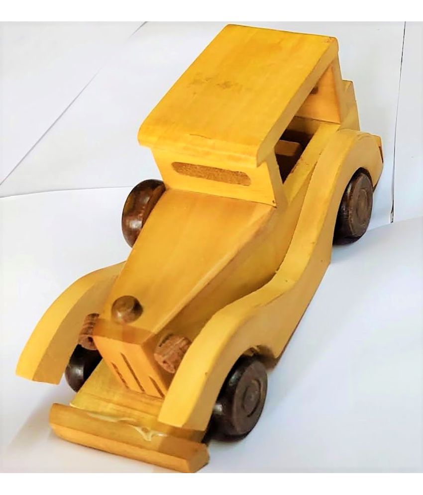 PETERS PENCE WOODEN VINTAGE CAR TOY GAME FOR KIDS