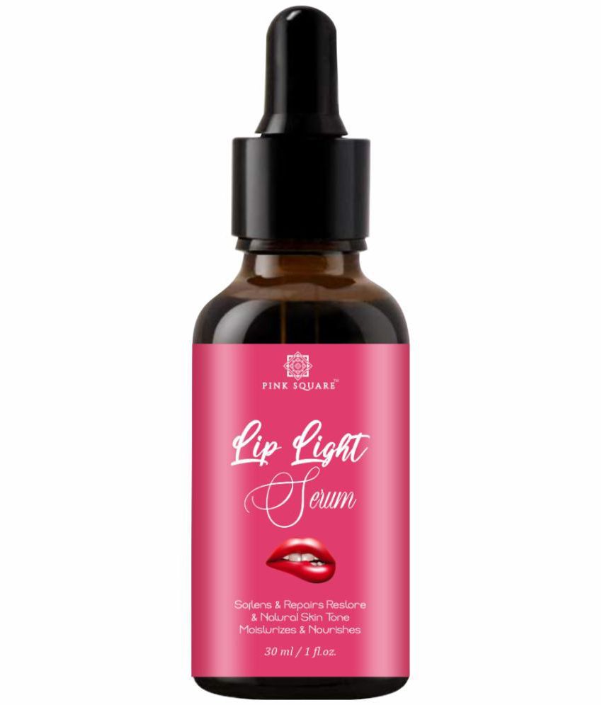     			Pink Square Premium Lip Light Serum Oil - For Glossy & Shiny Lips with Moisturizing Effect  Face Serum 30 mL